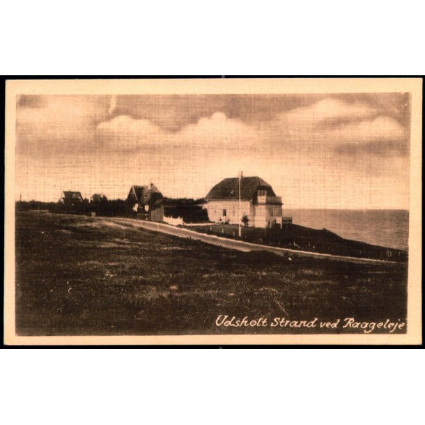 Udsholt Strand ved R�geleje - V.H. Eneret