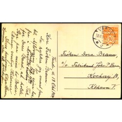 Udsigt fra Blaavand Fyr - Fotokort Pors 3 - Brugt