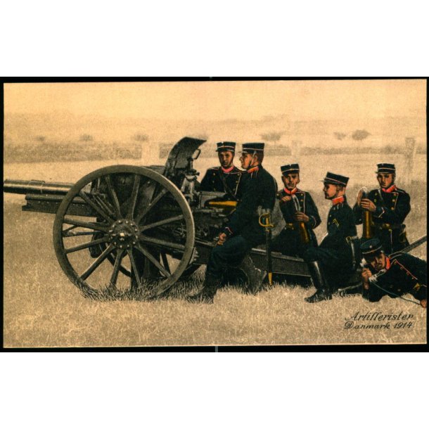 Artillerister - Danmark 1914 - Gieses Efterf. u/n