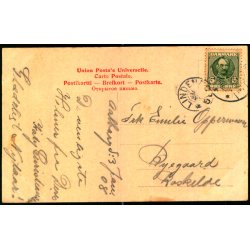 LINDENBORG p Postkort