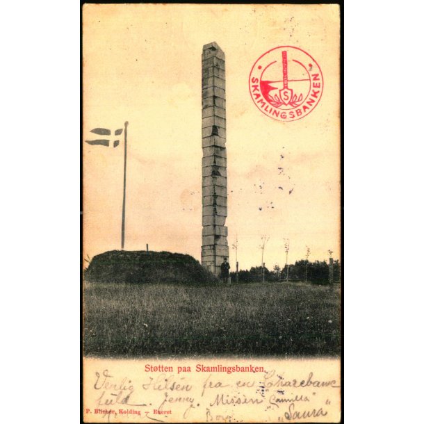 St�tten paa Skamlingsbanken - P. Blicher u/n - Brugt