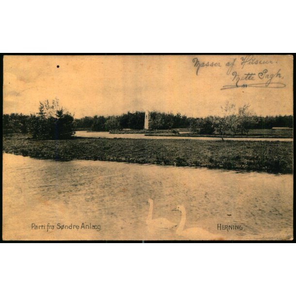 Parti fra S�ndre Anl�g - Herning - A. Larsen u/n - Brugt