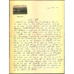 Fugls�lejren Pr. Knebel - 1943 - 2 stk. Breve.