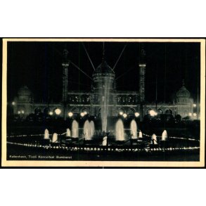 Kbenhavn - Tivoli Koncertsal Illumineret - Thejls 1535 - Ubrugt