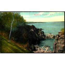 Bornholm - Klippeparti ved R - Alex Vincent 749 - Ubrugt