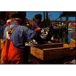 Bornholm - Silden landesp Gudhjem Havn - W. Dams Bogh. 4000 - Ubrugt