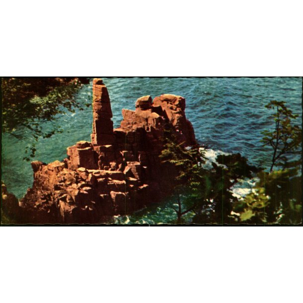 Bornholm - Lyseklippen - R - Rudolf Olsen 327 - Ubrugt