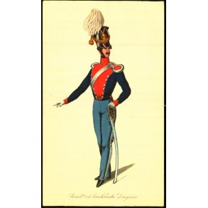 Secondt ved bornholmske Dragoner - u/n - Ubrugt