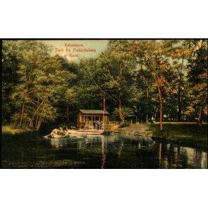 Kbenhavn - Parti fra Frederiksberg Have - GM 3166 - Brugt