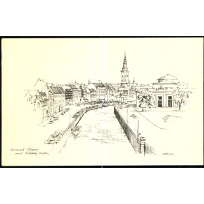 Illum - Gammel Strand med Nicolaj Kirke - Dansk smandskirke u/n - Ubrugt