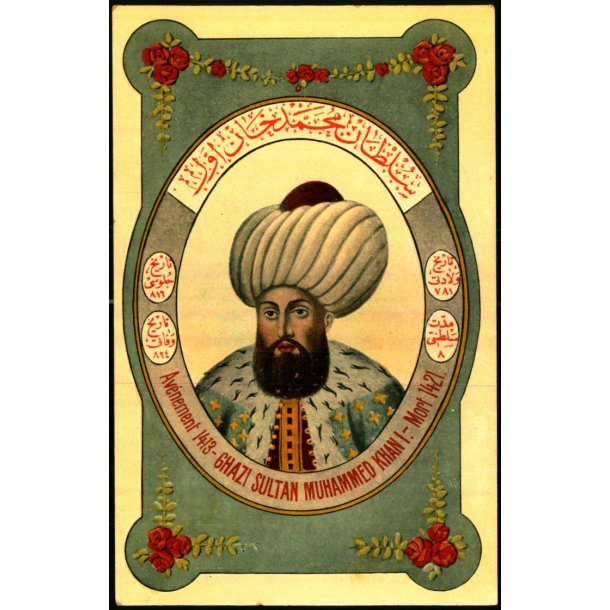 Ghazi Sultan Mahmoud Kahn I - Mort 1421 - Tyrkiet -  Fruchtermann - Constantinopele 249 - Ubrugt