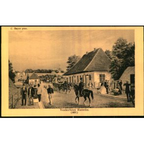 C. Bayer - Vesterport omkring Halvtredserne (Vesterport l der hvor Rhuspladsen ligger) - A. V. 12 