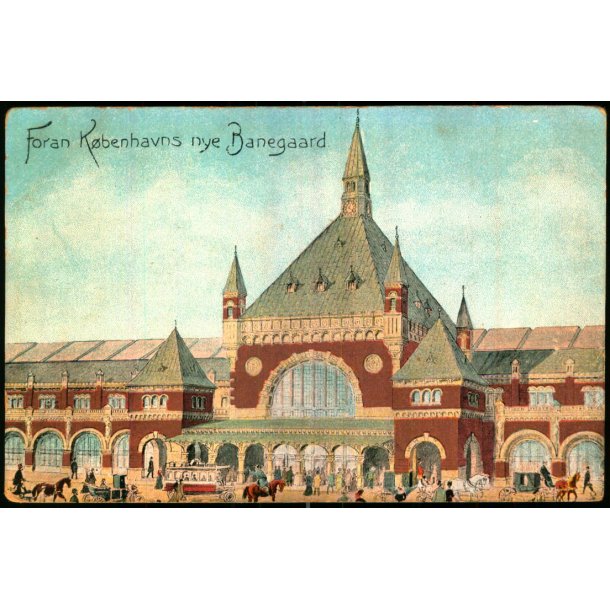 Foran Kbenhavns nye Banegaard - Stender A 18 - Ubrugt