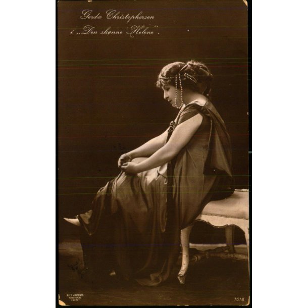 Gerda Christophersen i Den Sknne Helene- Alex Vincent 1018 - Brugt