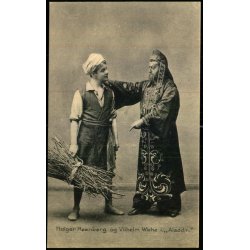 Holger Reenberg og Vilhelm Wiehe I Aladdin - P.H. 5077 - Ubrugt