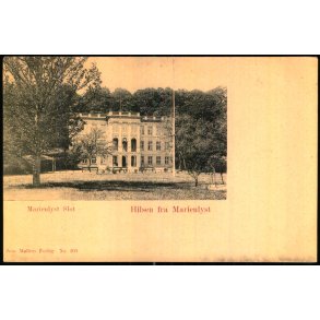 Hilsen fra Marienlyst - Marienlyst Slot - J.M. 160 - Ubrugt