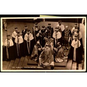Coronation - Dronning Elizabeth  II - Westminster Abbey - Brugt