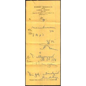 Recept - Svend Tnnesen - Middelfarts Apothek - 7 - 8 - 1945