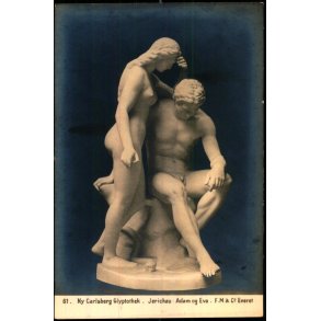 Ny Carlsberg Glyptotek - Jerichau : Adam og Eva - F.M. & Co 61 - Foto