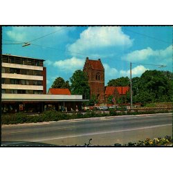 Glostrup - Hovedgaden med Kirken - Stender 49 113/6 - Ubrugt