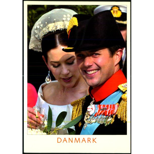 Kronprins Frederik og Marys Bryllup  - Svanen 4Z - Ubrugt
