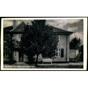 Pension Tisvildehus - Indgangen - Blank Bagside - Ubrugt