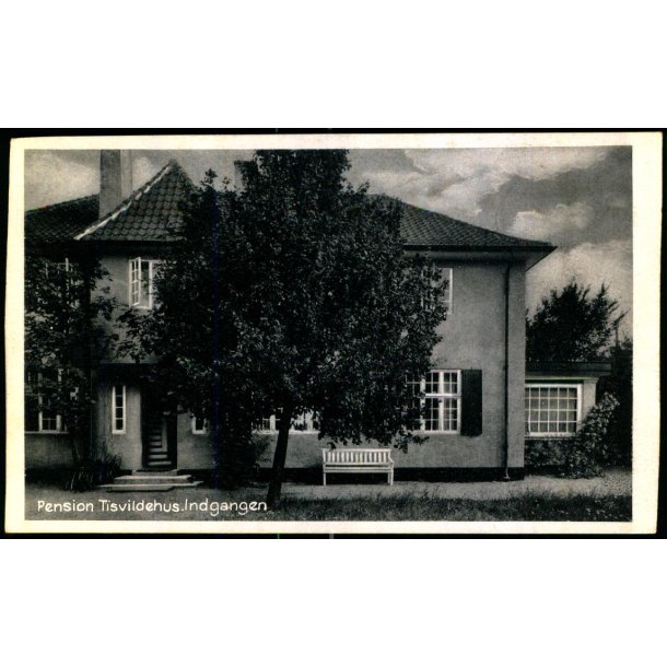 Pension Tisvildehus - Indgangen - Blank Bagside - Ubrugt