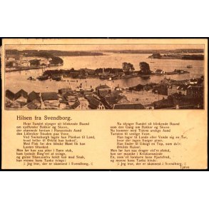 Hilsen fra Svendborg - Johs. Broersens Forlag u/n - Brugt