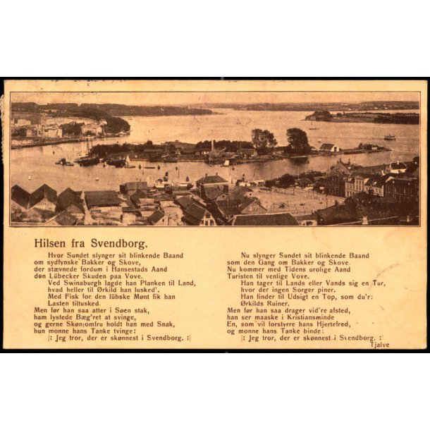 Hilsen fra Svendborg - Johs. Broersens Forlag u/n - Brugt