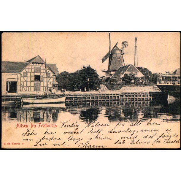 Hilsen fra Fredericia - C. St. 9 - Brugt