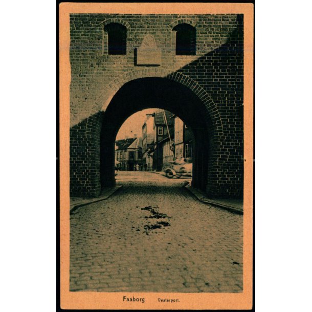 Faaborg - Vesterport  - F.C. Alstr�ms Bogh. u/n - Ubrugt