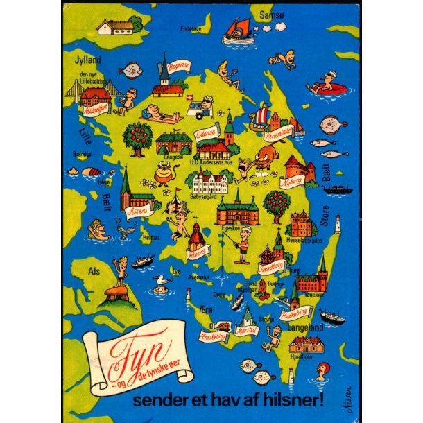 Nissen - FYN og de fynsk er - O.P.O. 7399  - Brugt