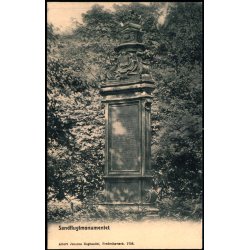 Sandflugtmonumentet - Albert Jensens Bogh. 1736 - Ubrugt
