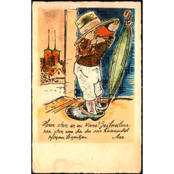  Mogens Lorentzen - Hvor stor er en Nisse ? - K. Witt-Mller Serie 1972 - Ubrugt