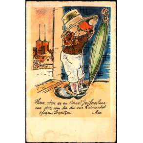  Mogens Lorentzen - Hvor stor er en Nisse ? - K. Witt-Mller Serie 1972 - Ubrugt