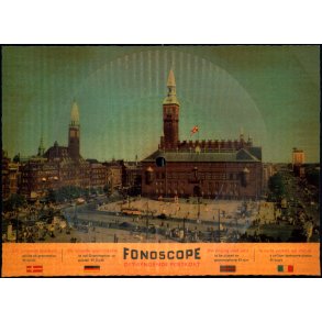 Raadhuspladsen  - Fonocope - Det syngende Postkort - K - B3 - Ubrugt