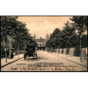 Odense - Jernbanegade - Stender 2187 - Ubrugt