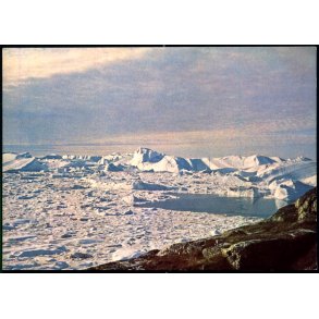 Udsigt over Isfjorden - Jacobshavn - KGH 49 - Ubrugt