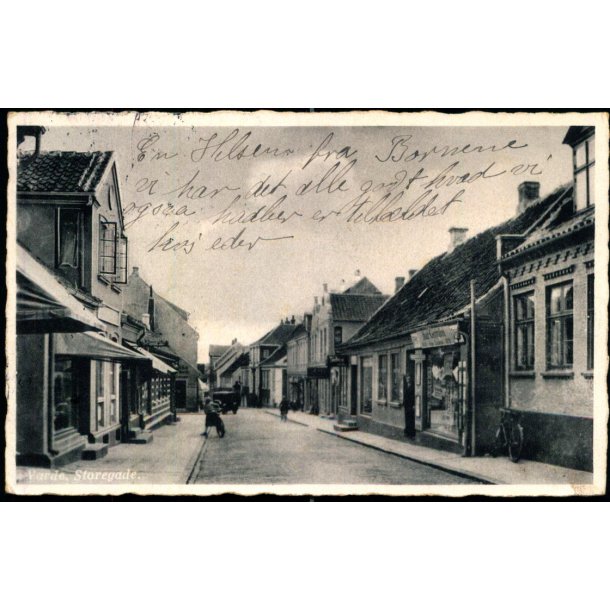 Varde - Storegade - Bladcentralen 7903 - Brugt