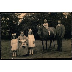 Fotokort Ukendt - Familie - Ubrugt