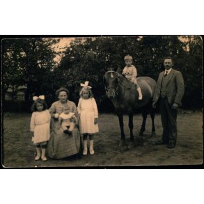 Fotokort Ukendt - Familie - Ubrugt