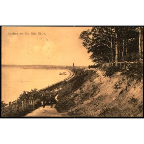 Aarhus set fra Ris Skov - Ernst Larsen 12 - Brugt