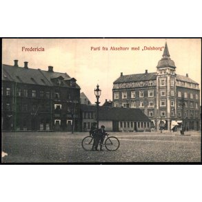 Fredericia - Parti fra Akseltorv med Dalsborg - H.C. Wenk u/n - Ubrugt