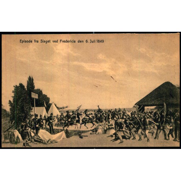 Episode fra Slaget ved Fredericia 6.Juli 1849 - Marie Petersen u/n - Ubrugt