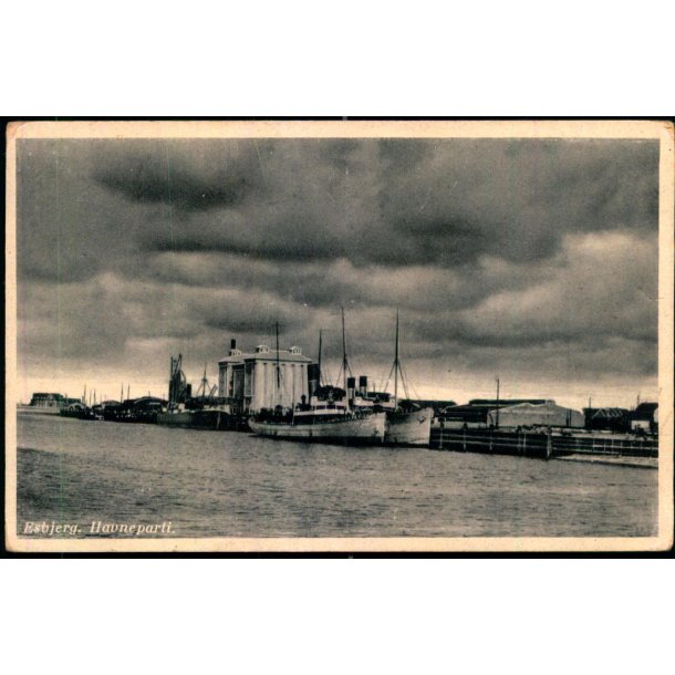 Esbjerg - Havneparti - Nr. 8637 - Ubrugt