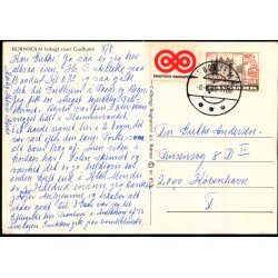 Bornholm - Udsigt over Gudhjem - Colbergs Bogh. 8526 - Brugt