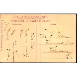 Rasmus Christiansen - Karen Lund og Berggren i Dollarprinsessen - Alex Vincent 1899 - Ubrugt