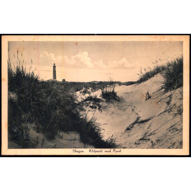 Skagen - Klitparti ved Fyret - Nielsens 82 - Ubrugt