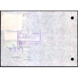 Banepakke DSB/Hads-Ning - Herreds Jernbane  - Flgeseddel - 13 - 6 - 78 - 1x800 re - 10  - Stemplet