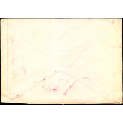  Efterporto - Anbefalet Brev fra Jugoslavien 24 - 6 - 83   til  Valby   - Efterporto 9,00 +9,00 ?